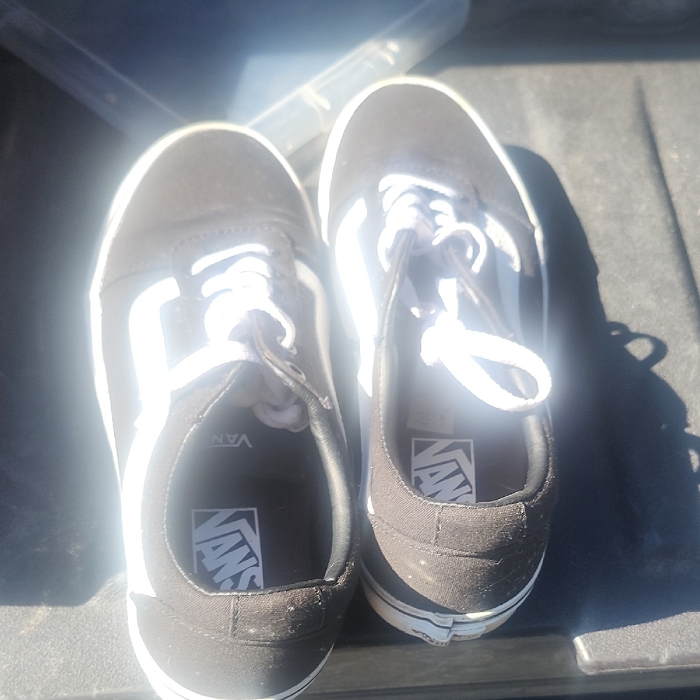 Vans Classic Black and White Low-Tops